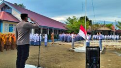 Kapolsek Syamtalira Bayu Jadi Pembina Upacara di SMAN 1 Syamtalira Bayu