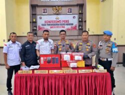 Satres Narkoba Polres Langsa Ringkus Dua Pengedar dan Amankan 3 Kg sabu