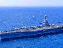 USS Gerald Ford Tinggalkan Timur Tengah