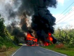 Kecelakaan Maut Bus ALS vs Truk Tangki di Jalinsum, 16 Orang Tewas