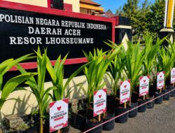 Inovasi Kapolres Lhokseumawe Warnai Hari Bhayangkara ke-80 dengan Semangat Go Green