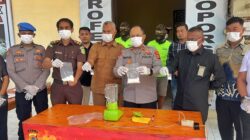 Polres Lhokseumawe Musnahkan Barang Bukti 193,32 Gram Sabu