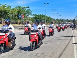 Pemkab Aceh Utara Serahkan 852 Unit Sepeda Motor untuk Imum Gampong