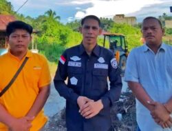 Kolaborasi PT Socfindo Lae Butar dan Dishub Aceh Singkil Tambal Jalan Berlubang