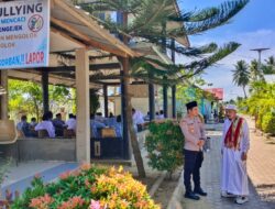 Perkuat Sinergi dengan Ulama, Kapolsek Blang Mangat Saweu Dayah Riyadhatul Qulub