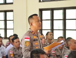 Polres Aceh Singkil Gelar Operasional (GO) di Aula R.S. Soekanto Tjokrodiatmodjo