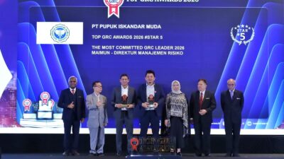 PT PIM Raih TOP GRC Awards 2026 #5 Stars dan The Most Committed GRC Leader 2026