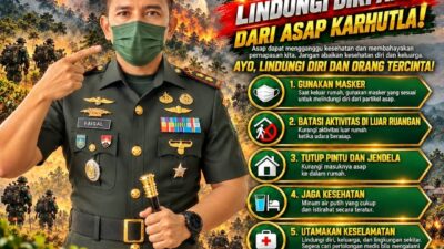 Terkait Asap Karhutla, Ini Himbauan Kodim 0103/AUT